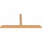 Ekena Millwork Portland Timber Gable Bracket, Western Red Cedar, 108"W x 49"H x 5 1/2"D x 5 1/2"F, 11/12 Pitch GBW108X49X0606POR00SWR - alternate 3